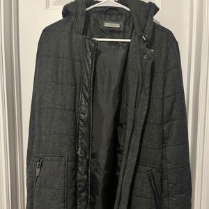 Mango Long Hooded Winter Jacket